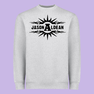 Jason Aldean Heavyweight Sweatshirt Designed By Artisfamous
