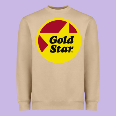 Gold Star Chili Resto Heavyweight Sweatshirt Designed By Artisfamous