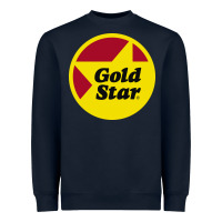 Navy Gold Star Chili Resto Heavyweight Sweatshirt - artisFamous