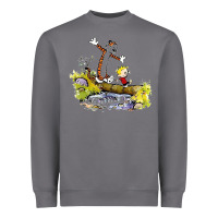 Storm calvin and hobbes bill watterson Heavyweight Sweatshirt - artisFamous