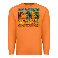 Carrot just a girl who loves fall Premium Sweatshirt - AdoDesignShop