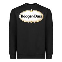 Black häagen dazs Cafe and Resto Heavyweight Sweatshirt - artisFamous