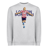 Heather Grey Landon Donovan Heavyweight Sweatshirt - artisFamous