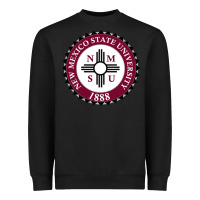 Black nmsu seal Heavyweight Sweatshirt - artisFamous