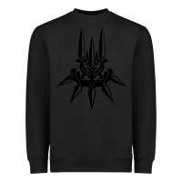 Black yorha white insignia Heavyweight Sweatshirt - artisFamous