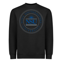 Black nova university Heavyweight Sweatshirt - artisFamous