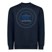 Navy nova university Heavyweight Sweatshirt - artisFamous