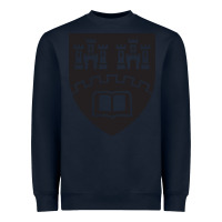 Navy northumbria university new coat of arms Heavyweight Sweatshirt - artisFamous