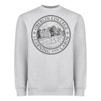 Heather Grey oberlin college, oberlin, oh, Heavyweight Sweatshirt - artisFamous