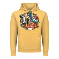 Vintage Mustard All American Girl Vintage Hoodie - FaDigitalArtStudio