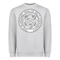 Heather Grey rice university Heavyweight Sweatshirt - artisFamous