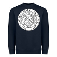 Navy rice university Heavyweight Sweatshirt - artisFamous