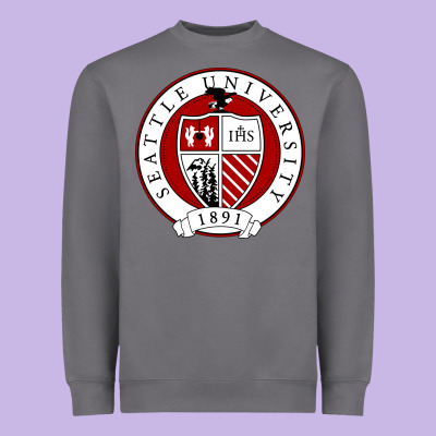 Seattle University Heavyweight Sweatshirt Designed By Artisfamous