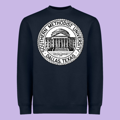 Southern Methodist University Heavyweight Sweatshirt Designed By Artisfamous