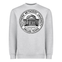 Heather Grey southern methodist university Heavyweight Sweatshirt - artisFamous