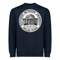 Navy southern methodist university Heavyweight Sweatshirt - artisFamous