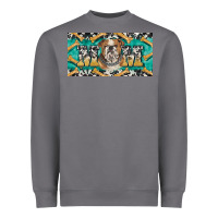 Storm english bulldog mom  license plate template Heavyweight Sweatshirt - BarkalooDesign