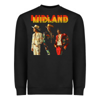 Black midland Heavyweight Sweatshirt - artisFamous