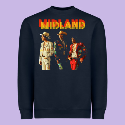 Midland Heavyweight Sweatshirt Designed By Artisfamous