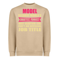 Mushroom model funniest isn't a jobtitle Heavyweight Sweatshirt - artisFamous