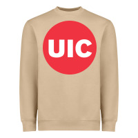 Mushroom university of illinois at chicago circle Heavyweight Sweatshirt - artisFamous