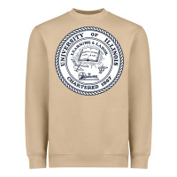 Mushroom university of illinois Heavyweight Sweatshirt - artisFamous