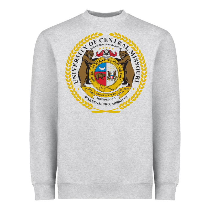 University Of Central Missouri Heavyweight Sweatshirt by artisFamous | Teevron