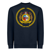 Navy university of central missouri Heavyweight Sweatshirt - artisFamous