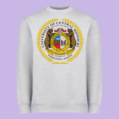 University Of Central Missouri Heavyweight Sweatshirt Designed By Artisfamous