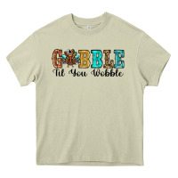 Mossy gobble til you wobble thanksgiving turkey Heavy Core Tee - RanaPortraitStore