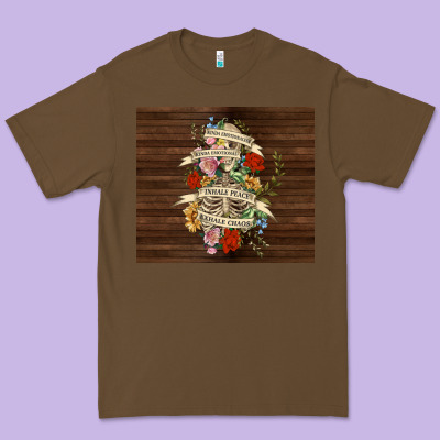 Kinda Emotional With Skeleton Premium Tee Designed By Tumblerdesignbyshophia