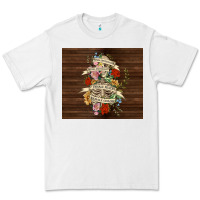 White kinda emotional with skeleton Premium Tee - TumblerDesignByShophia
