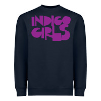 Navy Best Indigo Girls music Heavyweight Sweatshirt - artisFamous