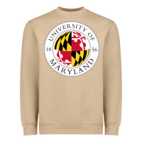 Mushroom university of maryland Heavyweight Sweatshirt - artisFamous