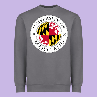 University Of Maryland Heavyweight Sweatshirt Designed By Artisfamous