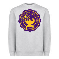 Heather Grey university of montevallo Heavyweight Sweatshirt - artisFamous