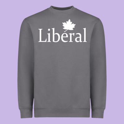 Liberal Party Of Canada Heavyweight Sweatshirt Designed By Artisfamous
