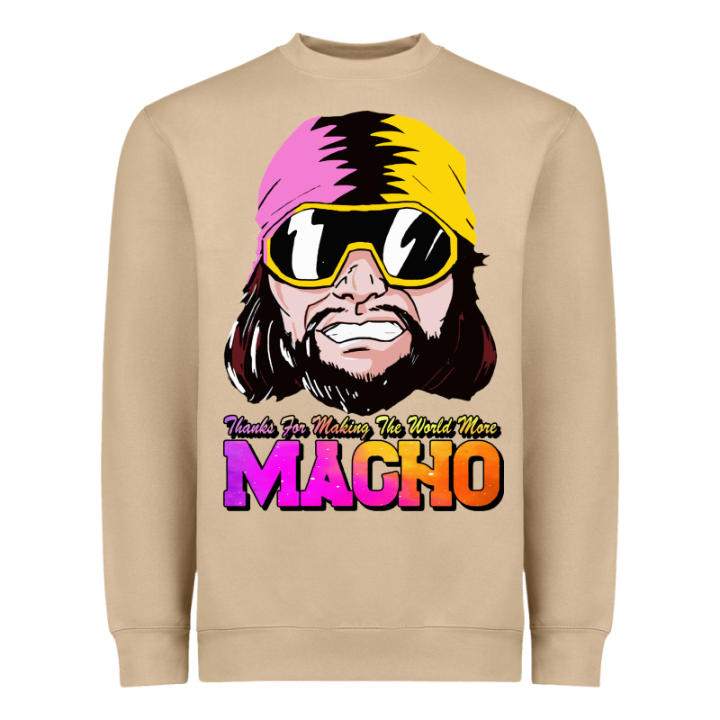 Randy Wrestler Heavyweight Sweatshirt by artisFamous | Teevron