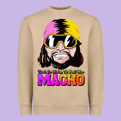 Randy Wrestler Heavyweight Sweatshirt Designed By Artisfamous