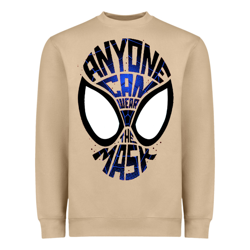 Anyone Can Wear The Mask Heavyweight Sweatshirt by artisFamous | Teevron