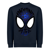 Navy anyone can wear the mask Heavyweight Sweatshirt - artisFamous