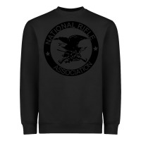 Black national rifle association Heavyweight Sweatshirt - artisFamous