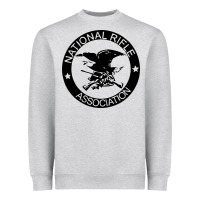 Heather Grey national rifle association Heavyweight Sweatshirt - artisFamous