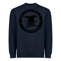 Navy national rifle association Heavyweight Sweatshirt - artisFamous