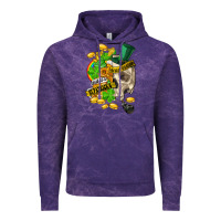 Cloud Purple when you are dead inside but its st.patricks Vintage Hoodie - FaDigitalArtStudio