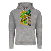 Cloud Rock when you are dead inside but its st.patricks Vintage Hoodie - FaDigitalArtStudio