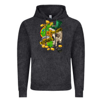 Vintage Black when you are dead inside but its st.patricks Vintage Hoodie - FaDigitalArtStudio