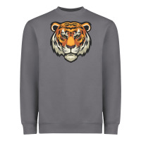 Storm tiger vector face Heavyweight Sweatshirt - artisFamous