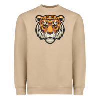 Mushroom tiger vector face Heavyweight Sweatshirt - artisFamous