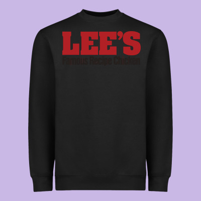 Lee's Famous Resto Heavyweight Sweatshirt Designed By Artisfamous